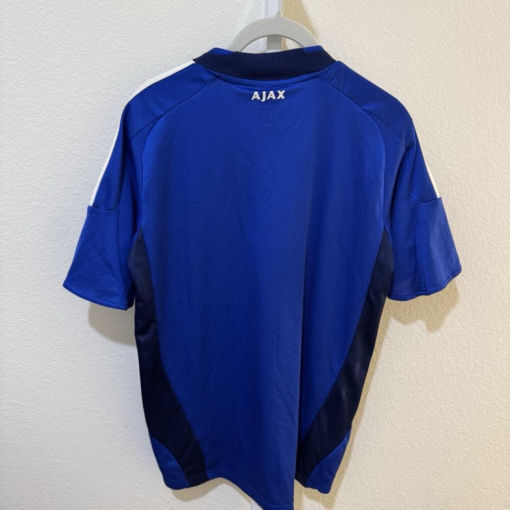 2008 2009 AFC AJAX AWAY ADIDAS VTG JERSEY GERMANY VINTAGE AMSTERDAM L - Picture 10 of 13
